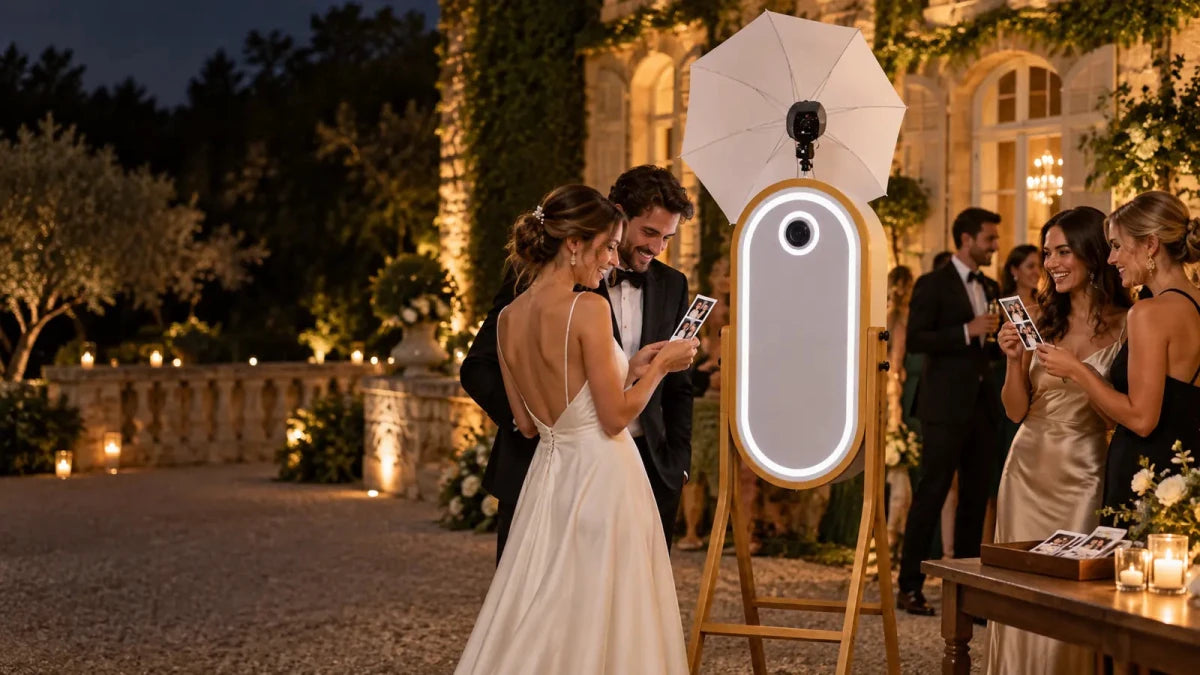 Combien coûte un photobooth pour un mariage ? Les vrais tarifs 2026 - Halolight