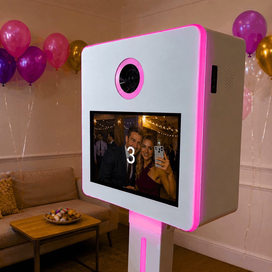 Borne photobooth SnapSquare disponible à l’achat