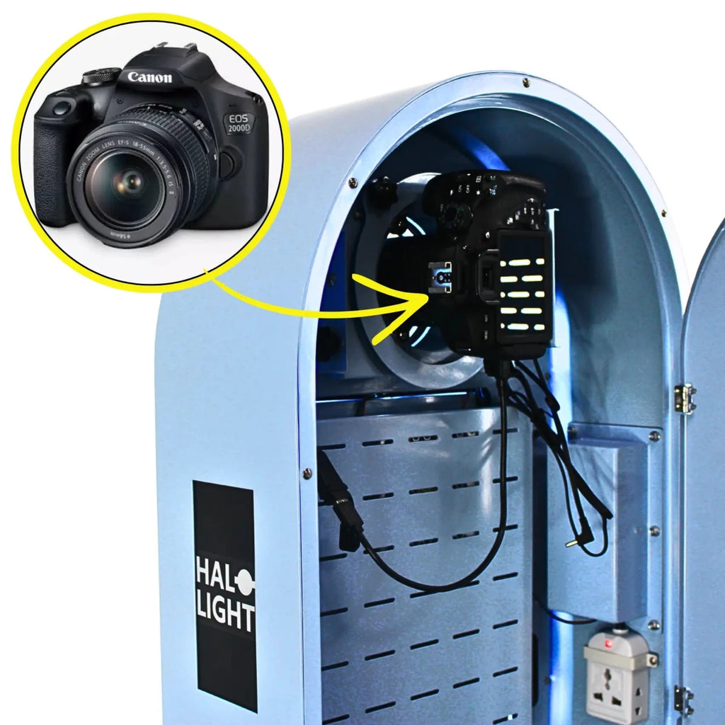Borne PhotoBooth LumiPix Halolight