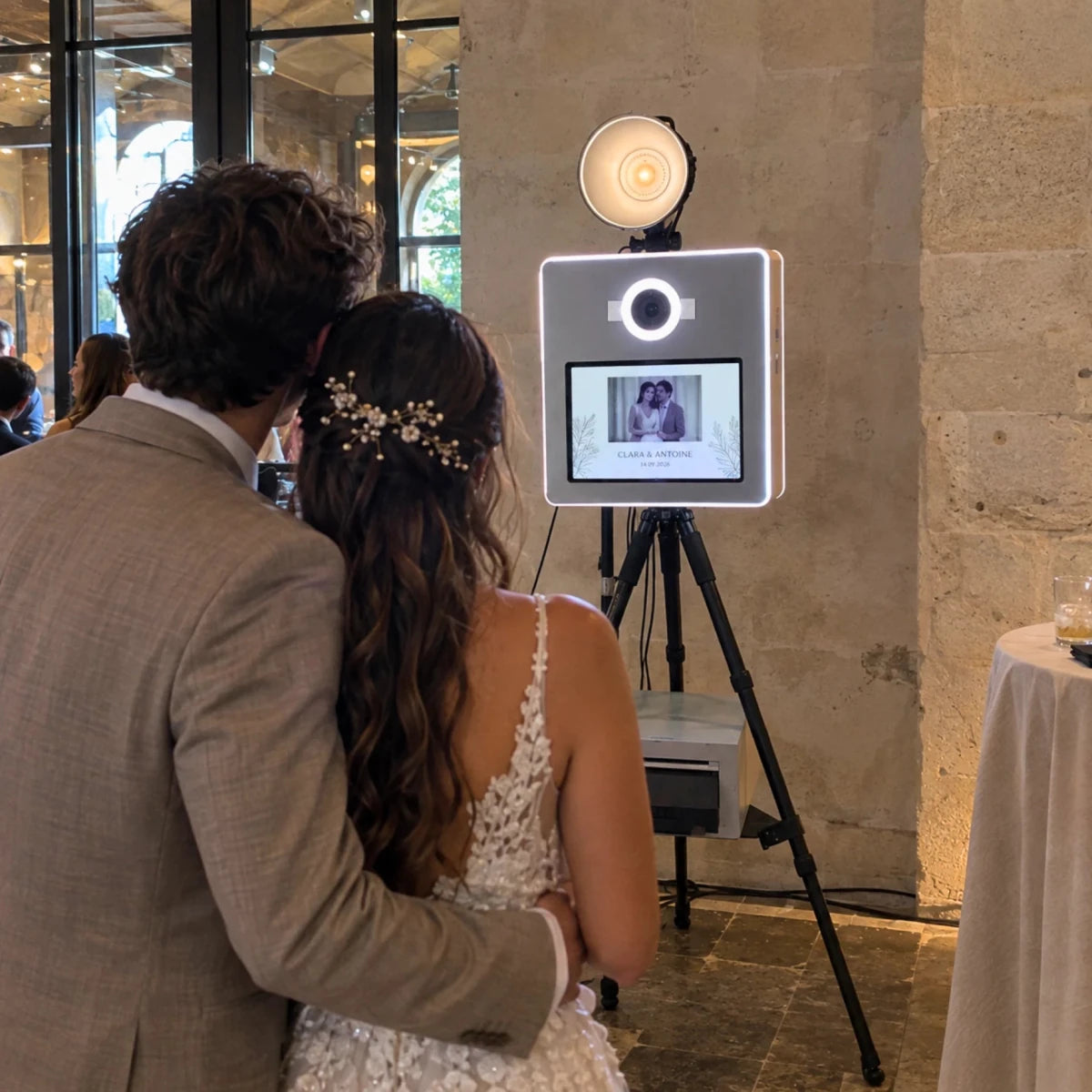 Borne PhotoBooth PartyBox Halolight