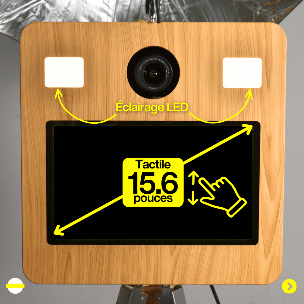 Borne PhotoBooth Woody Halolight