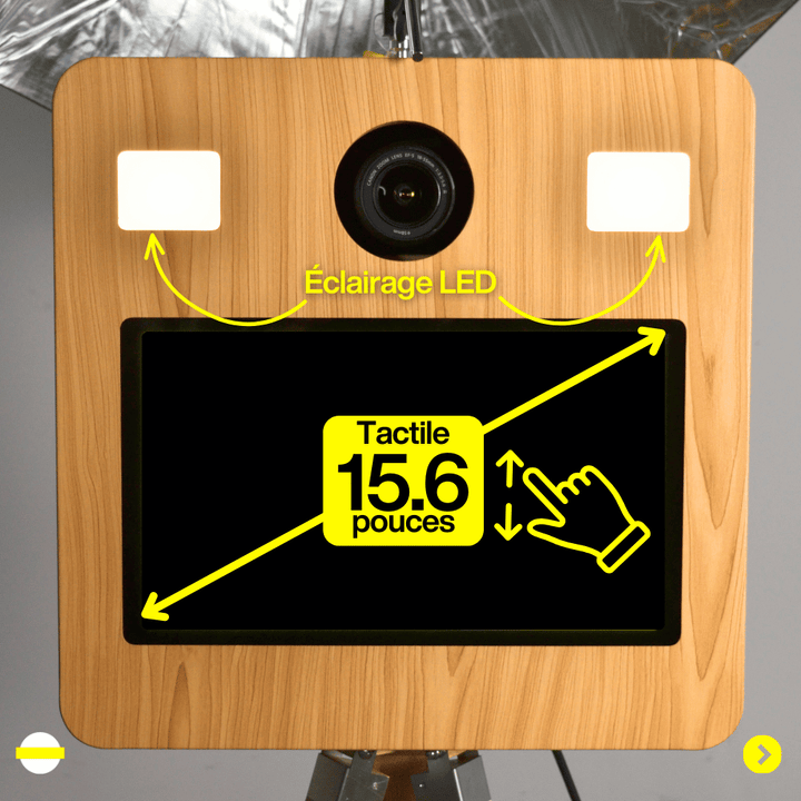 Borne PhotoBooth Woody Halolight