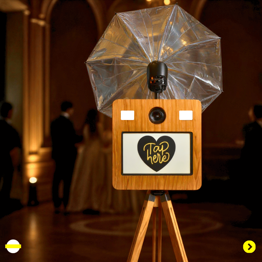 Borne PhotoBooth Woody Halolight