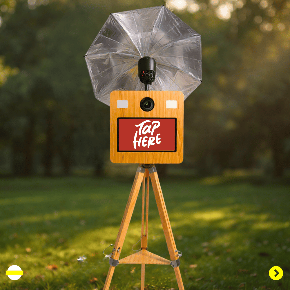 Borne PhotoBooth Woody Halolight