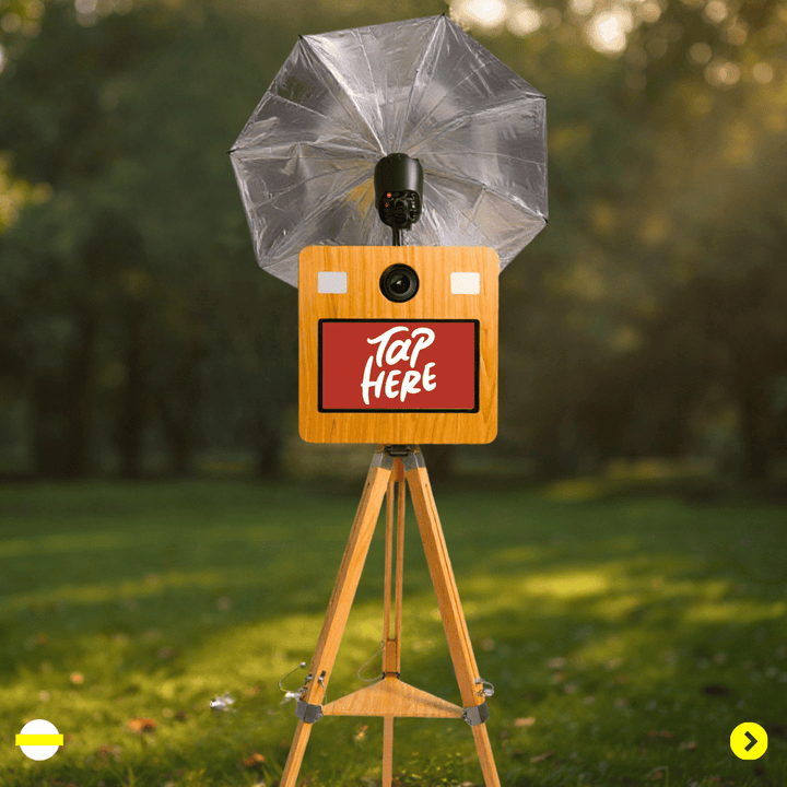 Borne PhotoBooth Woody Halolight