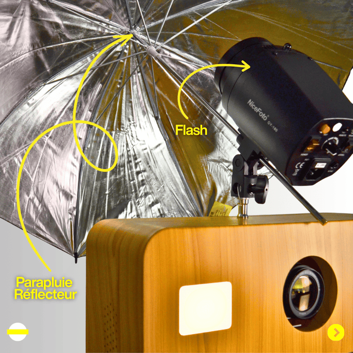 Borne PhotoBooth Woody Halolight