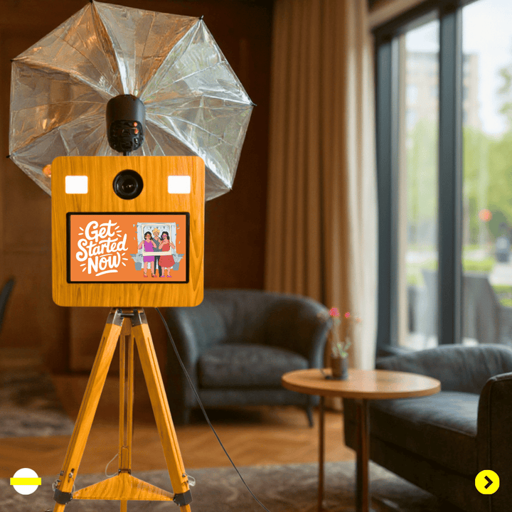 Borne PhotoBooth Woody Halolight