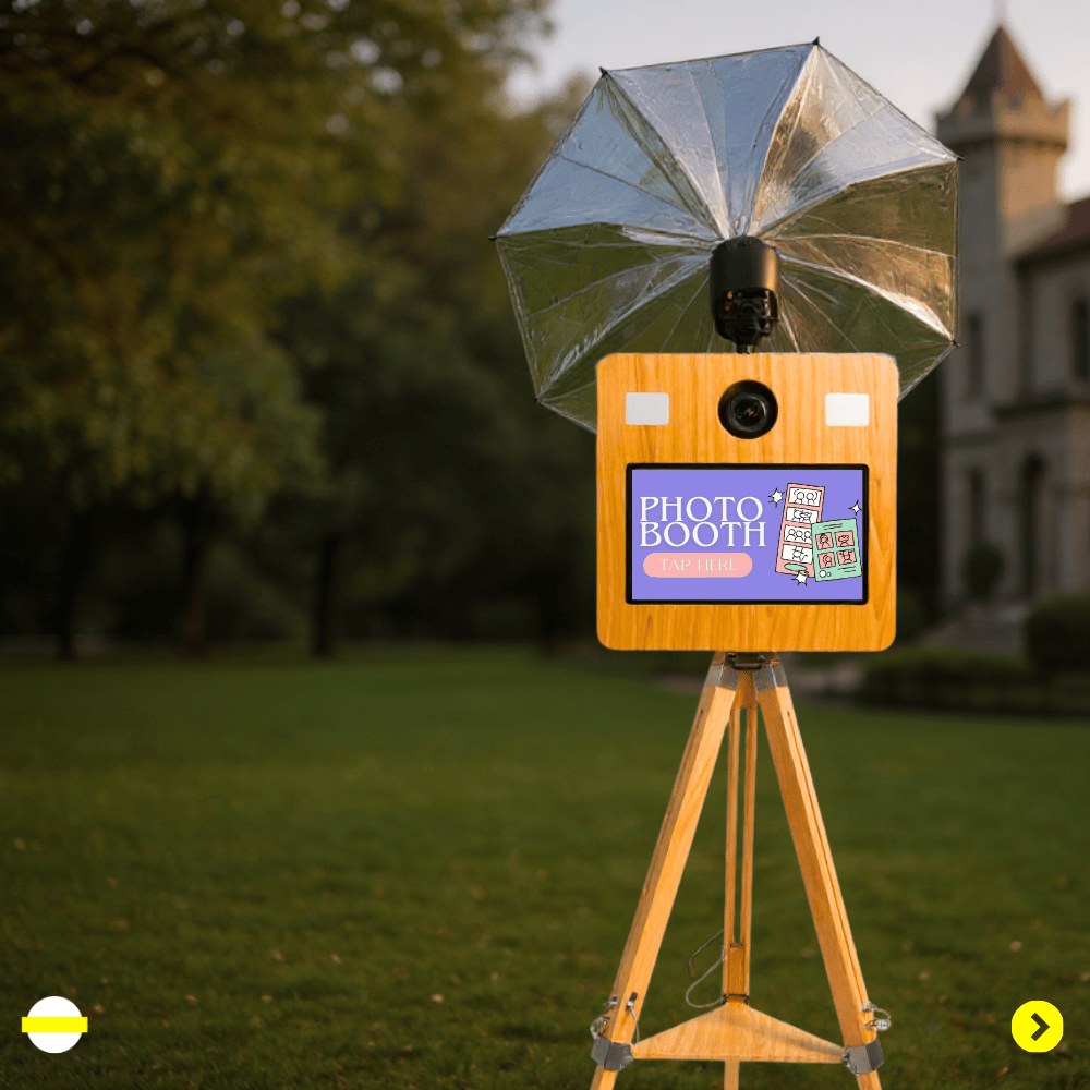 Borne PhotoBooth Woody Halolight