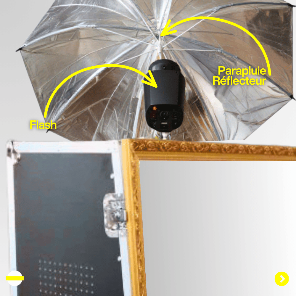 Miroir Magique Photobooth Halolight