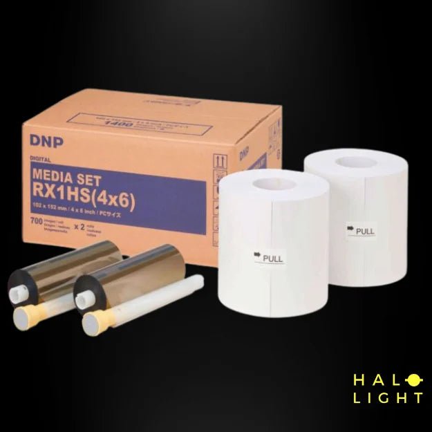 Media Set - Papier Thermique DNP DS RX1HS - 1400 photos Halolight