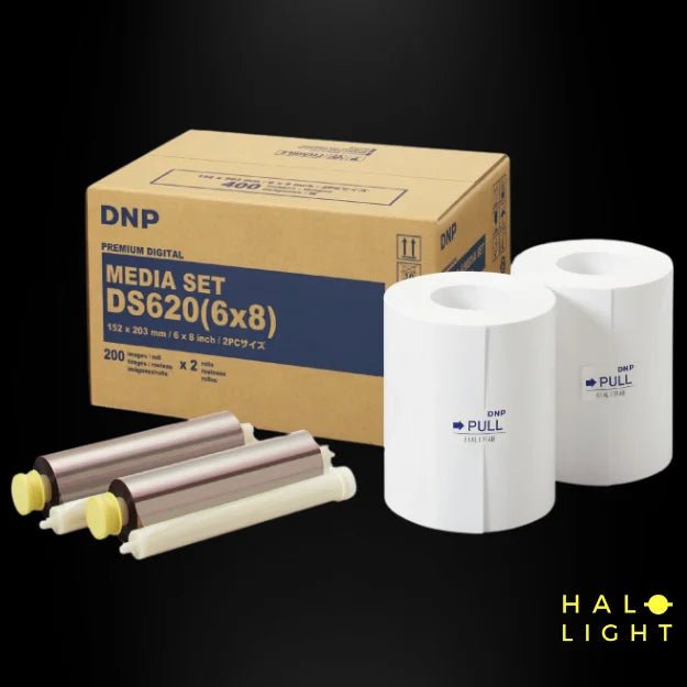 Media Set - Papier Thermique pour DNP DS620 - 800 photos Halolight