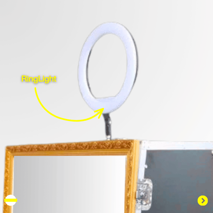 Miroir Magique Photobooth Halolight