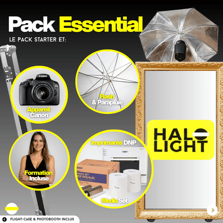 Miroir Magique Photobooth Halolight