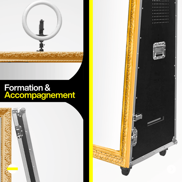 Miroir Magique Photobooth Halolight
