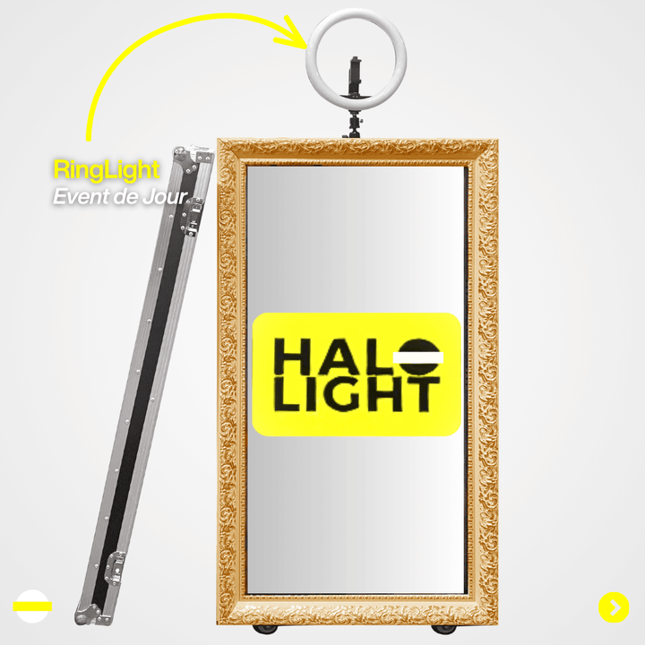 Miroir Magique Photobooth Halolight