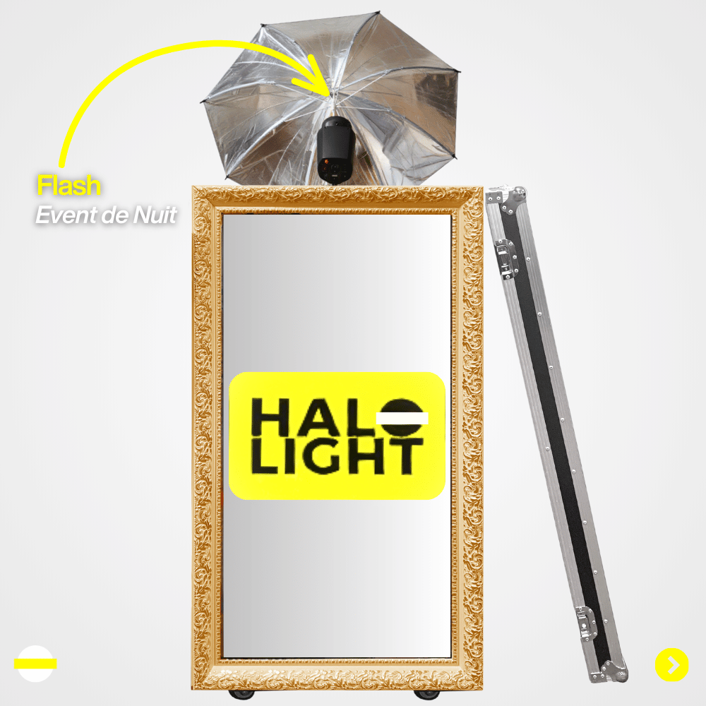 Miroir Magique Photobooth Halolight