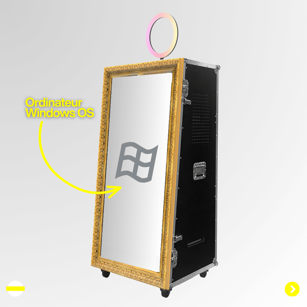 Miroir Magique Photobooth Halolight