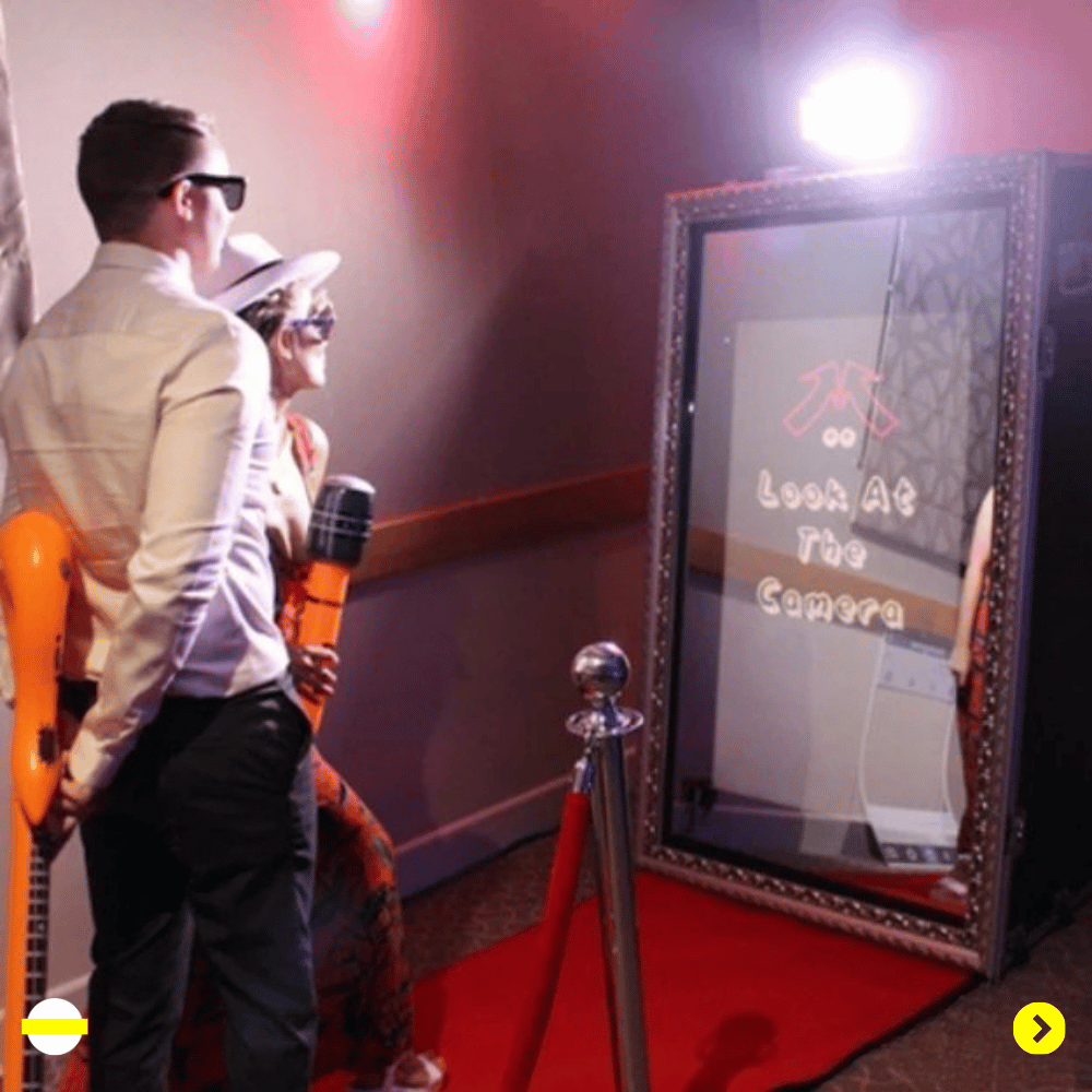 Miroir Magique Photobooth Halolight