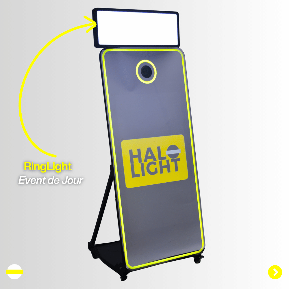 Miroir Photobooth Halolight