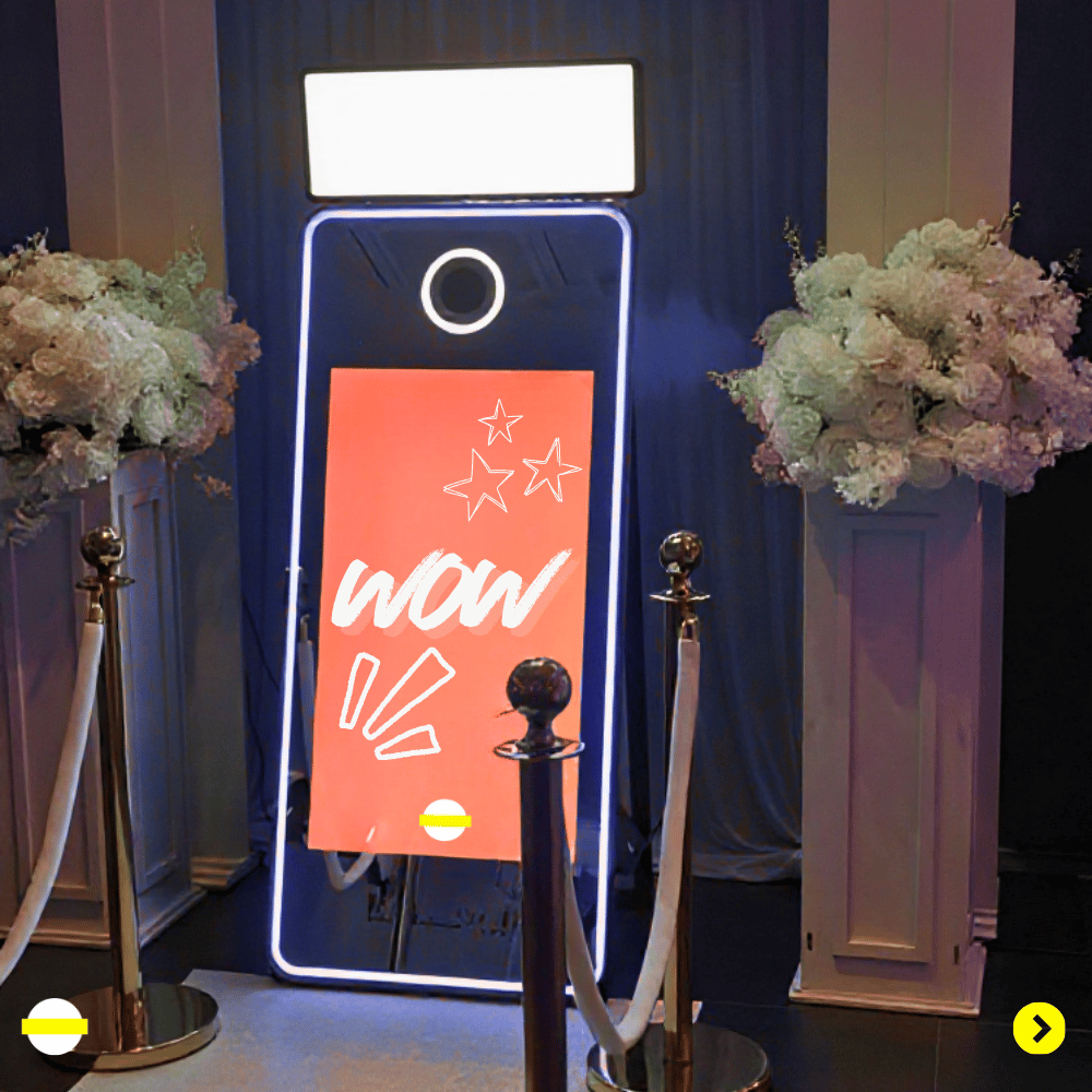 Miroir Photobooth Halolight