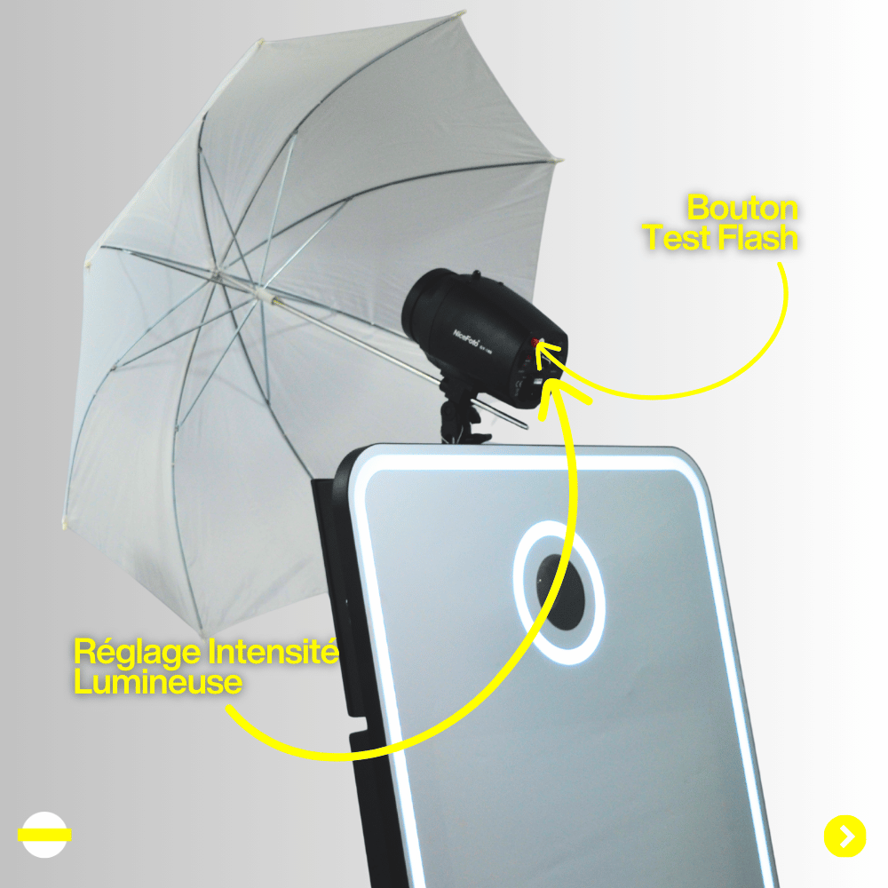 Miroir Photobooth Halolight
