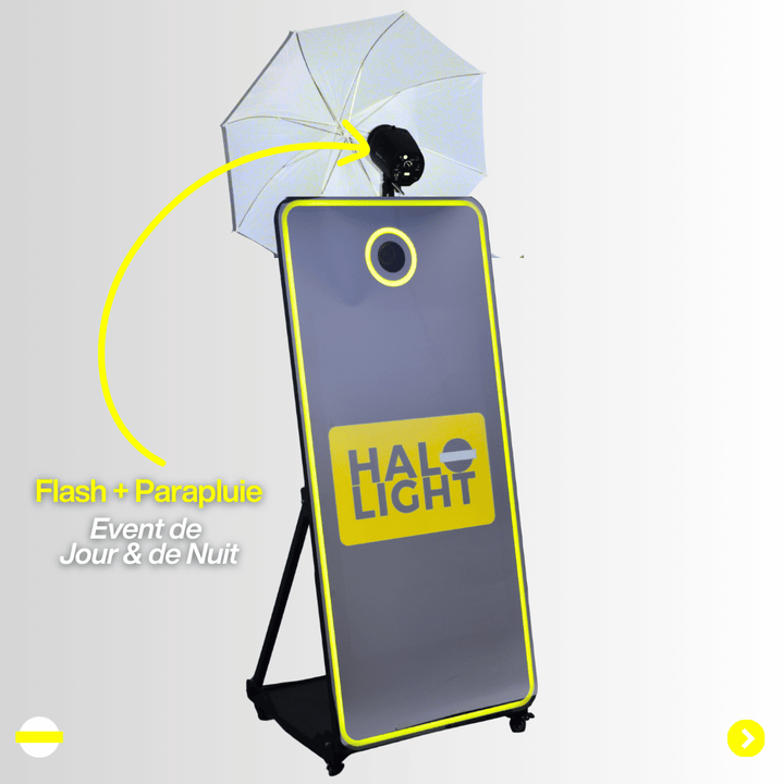Miroir Photobooth Halolight