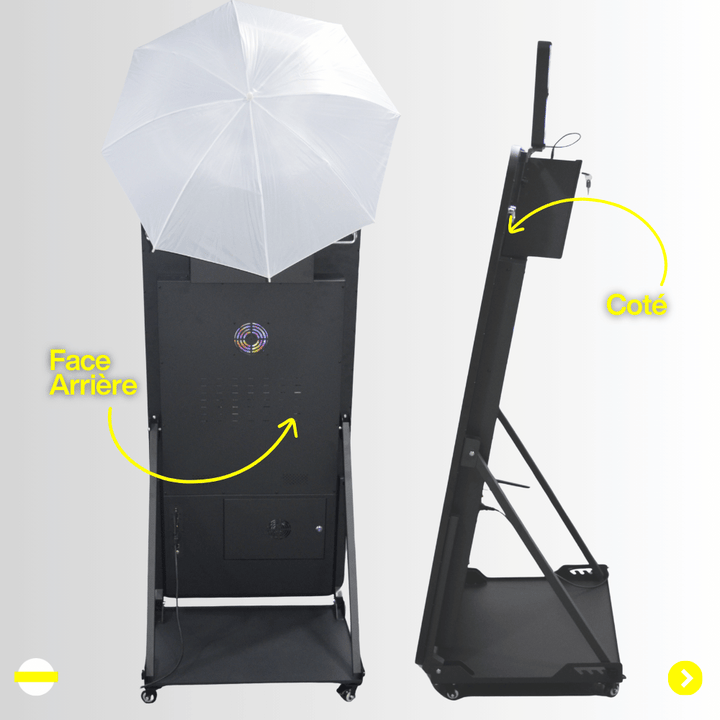 Miroir Photobooth Halolight