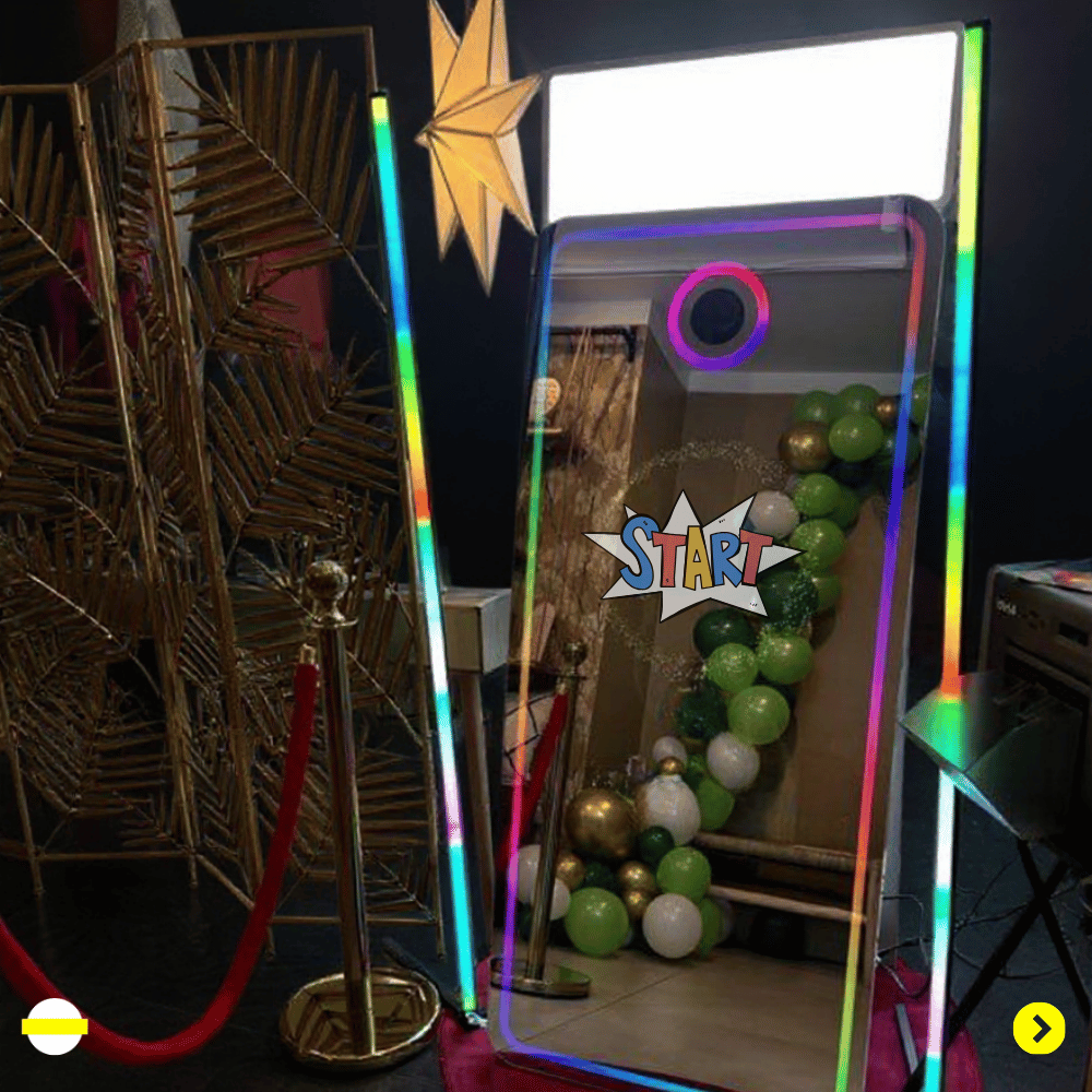 Miroir Photobooth Halolight