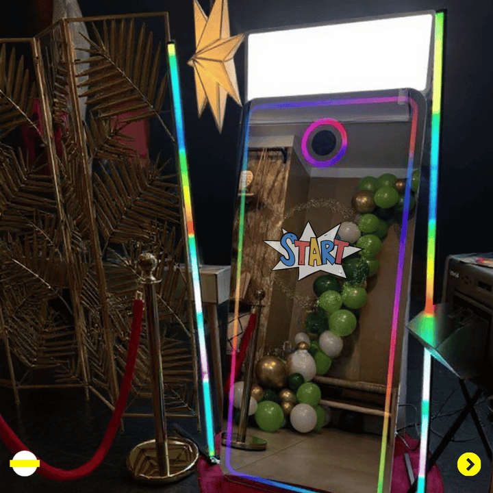 Miroir Photobooth Halolight