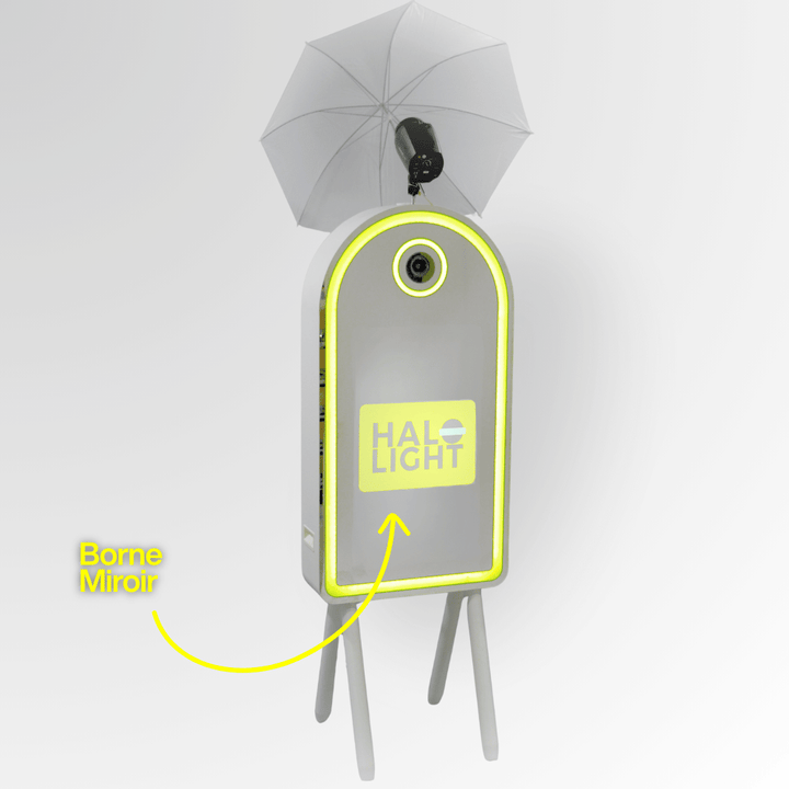 PhotoBooth Borne Miroir Halolight