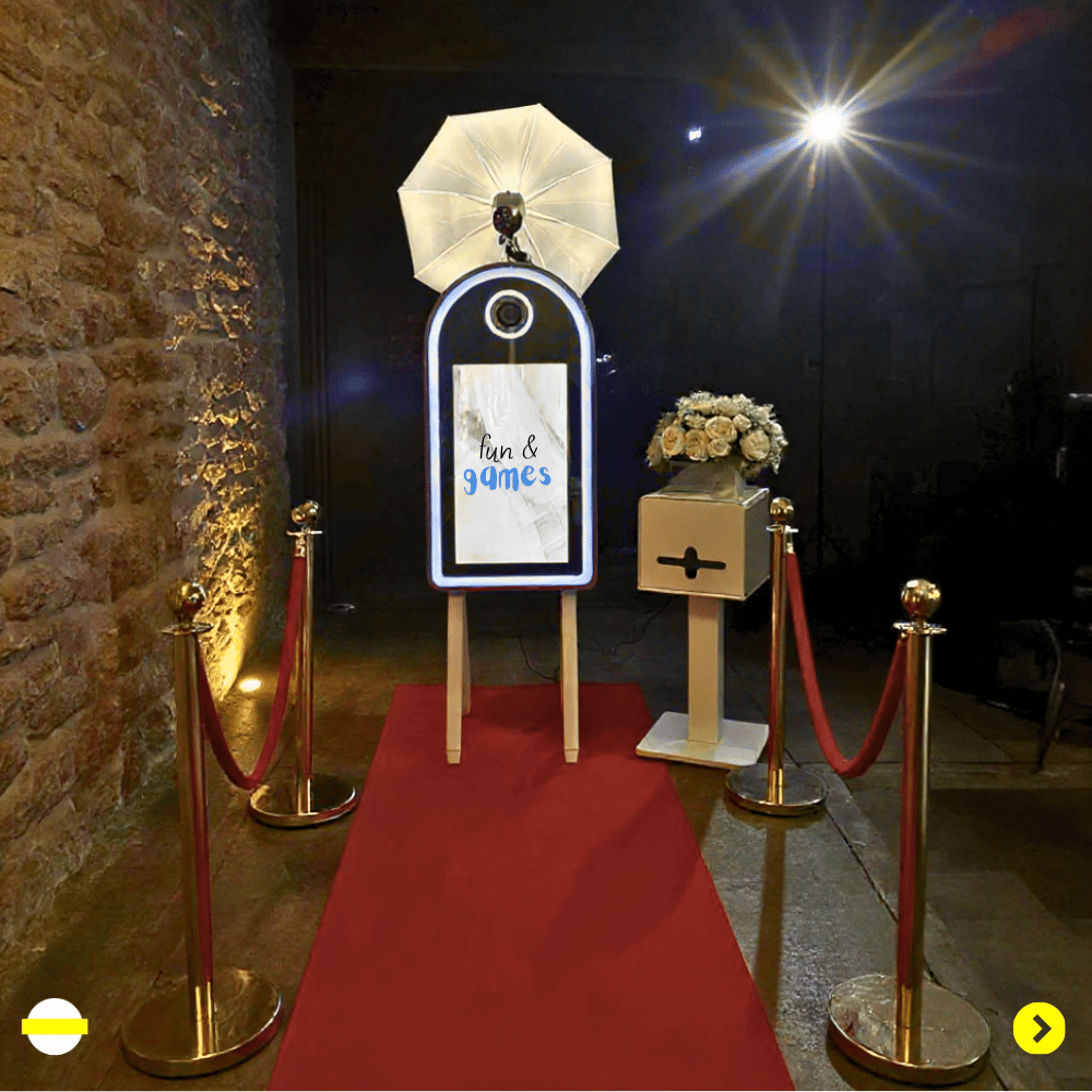 PhotoBooth Borne Miroir Halolight