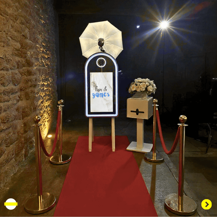 PhotoBooth Borne Miroir Halolight