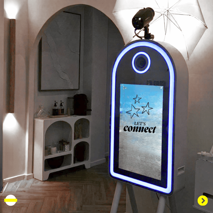 PhotoBooth Borne Miroir Halolight