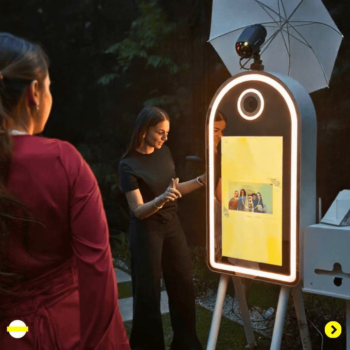 PhotoBooth Borne Miroir Halolight
