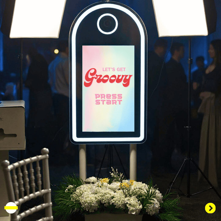 PhotoBooth Borne Miroir Halolight