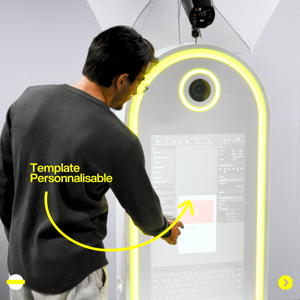 PhotoBooth Borne Miroir Halolight