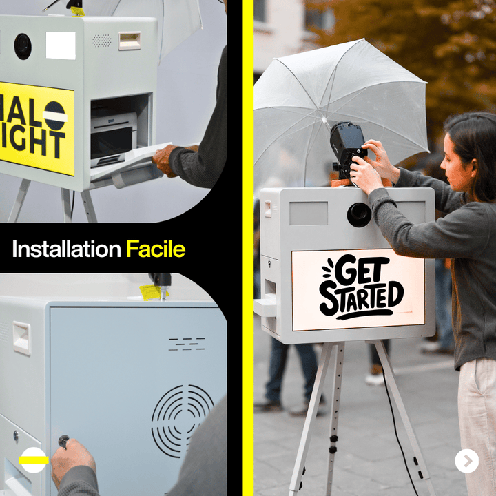 PhotoBooth Box Halolight