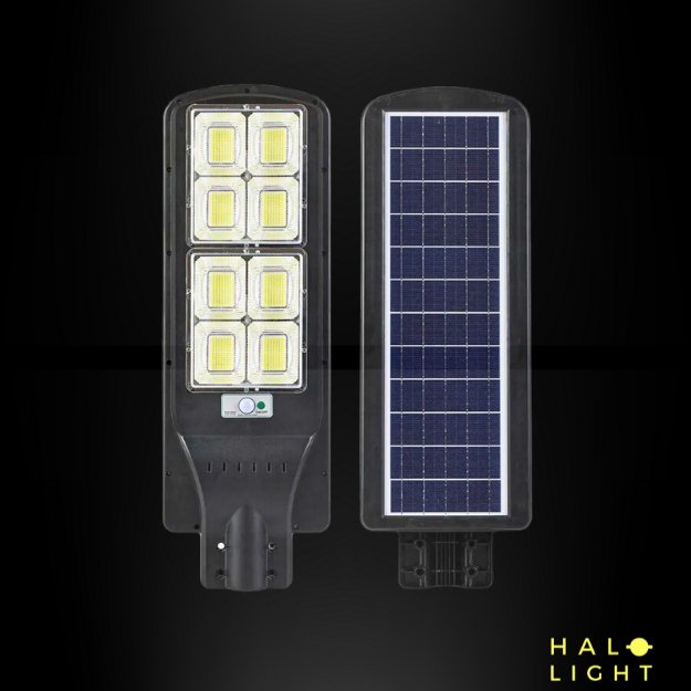 Projecteur solaire LED 200W - Faisceau lumineux large et puissant